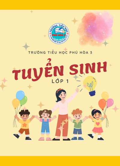 Thông báo tuyển sinh lớp 1 năm học 2024-2025