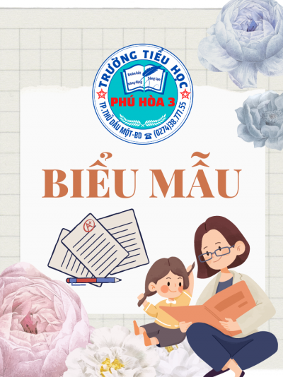 Đơn Tuyển sinh Lớp 1