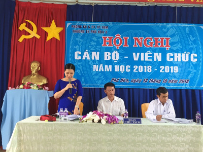 Hội nghị Cán bộ- Viên chức năm 2018-2019
