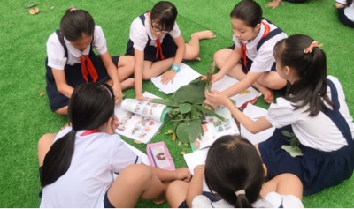 Chuyên đề "Dạy Mĩ thuật theo phương pháp Đan Mạch" ở trường Tiểu học Phú Hòa 3