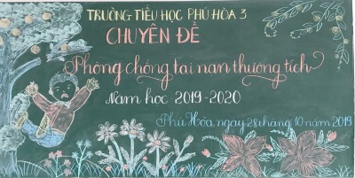 Chuyên đề " Phòng chống tai nạn thương tích học đường" năm học 2019 - 2020