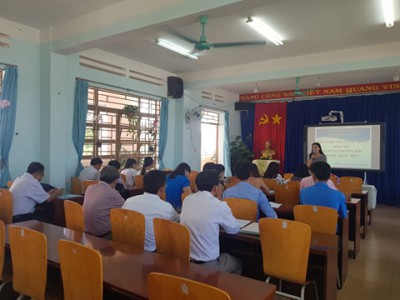 Báo cáo chuyên đề : Trường học "Xanh - Sạch - Đẹp" mạng lưới chuyên môn cấp Tỉnh năm học 2019 - 2020