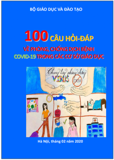 100 Câu hỏi - Đáp về Phòng, chống dịch bệnh Covid-19 trong các cơ sở Giáo dục