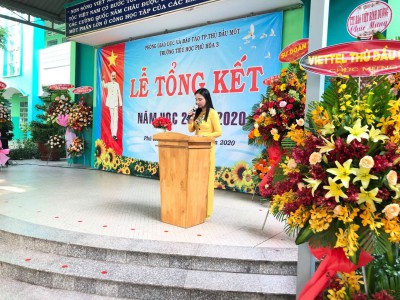 Lễ tổng kết năm học 2019 - 2020