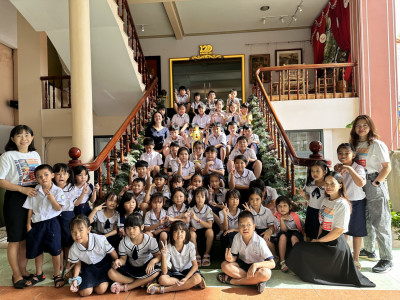 Hoạt động trải nghiệm hè của các em học sinh tại trường Trung cấp Mỹ thuật - Văn hóa  Bình Dương