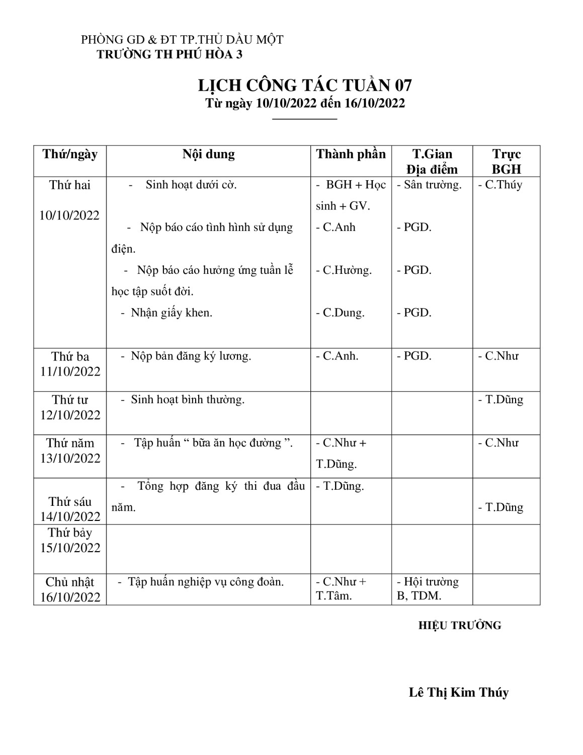 NĂM HỌC 2022 - 2023