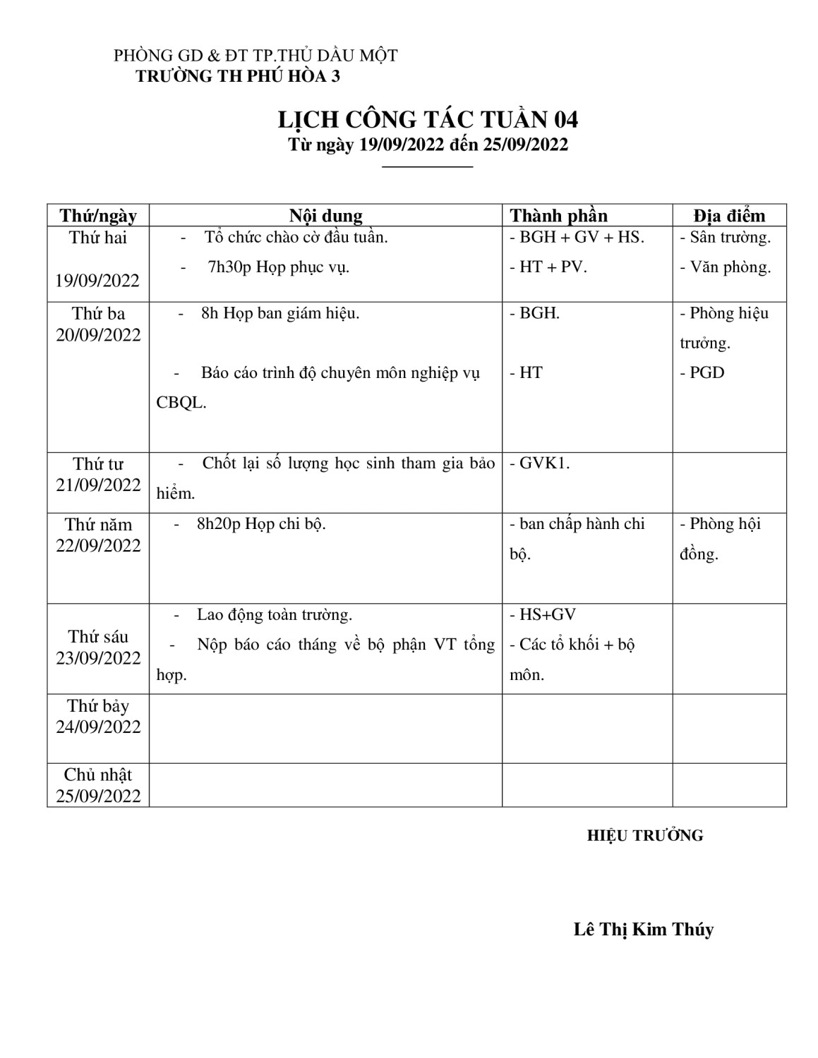 NĂM HỌC 2022 - 2023