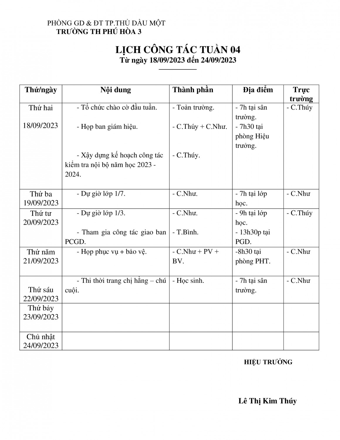 NĂM HỌC 2019 - 2020