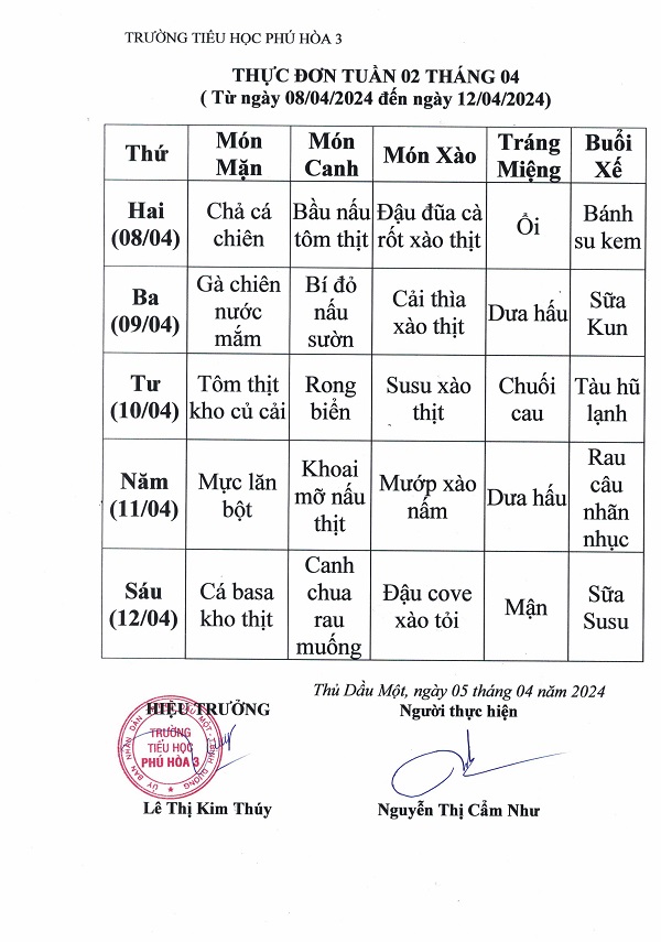 Thuc don Tuan 31 T2 thang 405042024